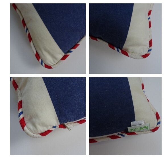 Doodlefish Thomas The Train Pillow Case 18"x18" + The Company Store Throw Pillow - Picture 8 of 12